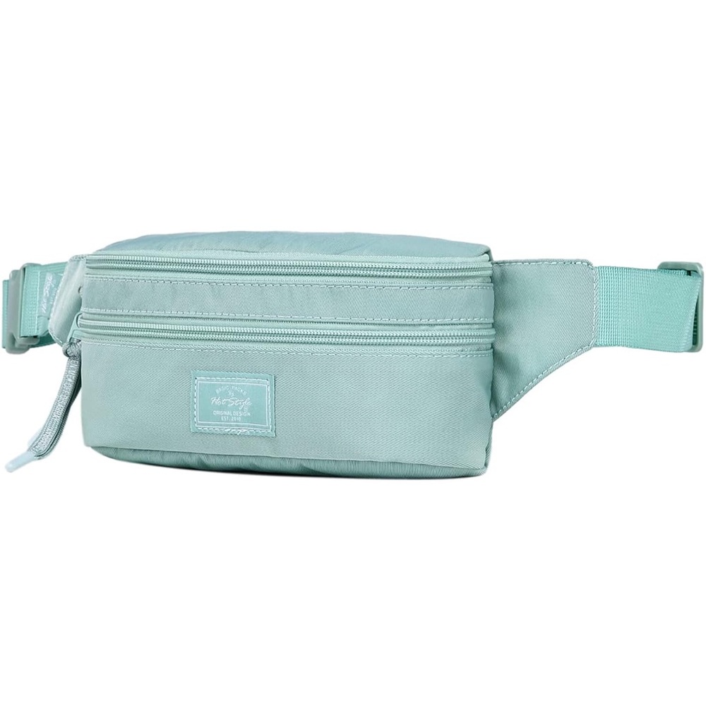 NWOT HotStyle 521s Fashion Fanny Pack Small Hiking Waist Bag Pale Turquoise